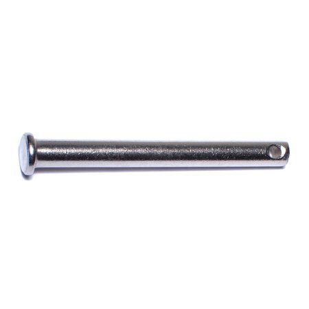 MIDWEST FASTENER 5/16" x 3" x 1/8" 18-8 Stainless Steel Single Hole Clevis Pins 3PK 75823